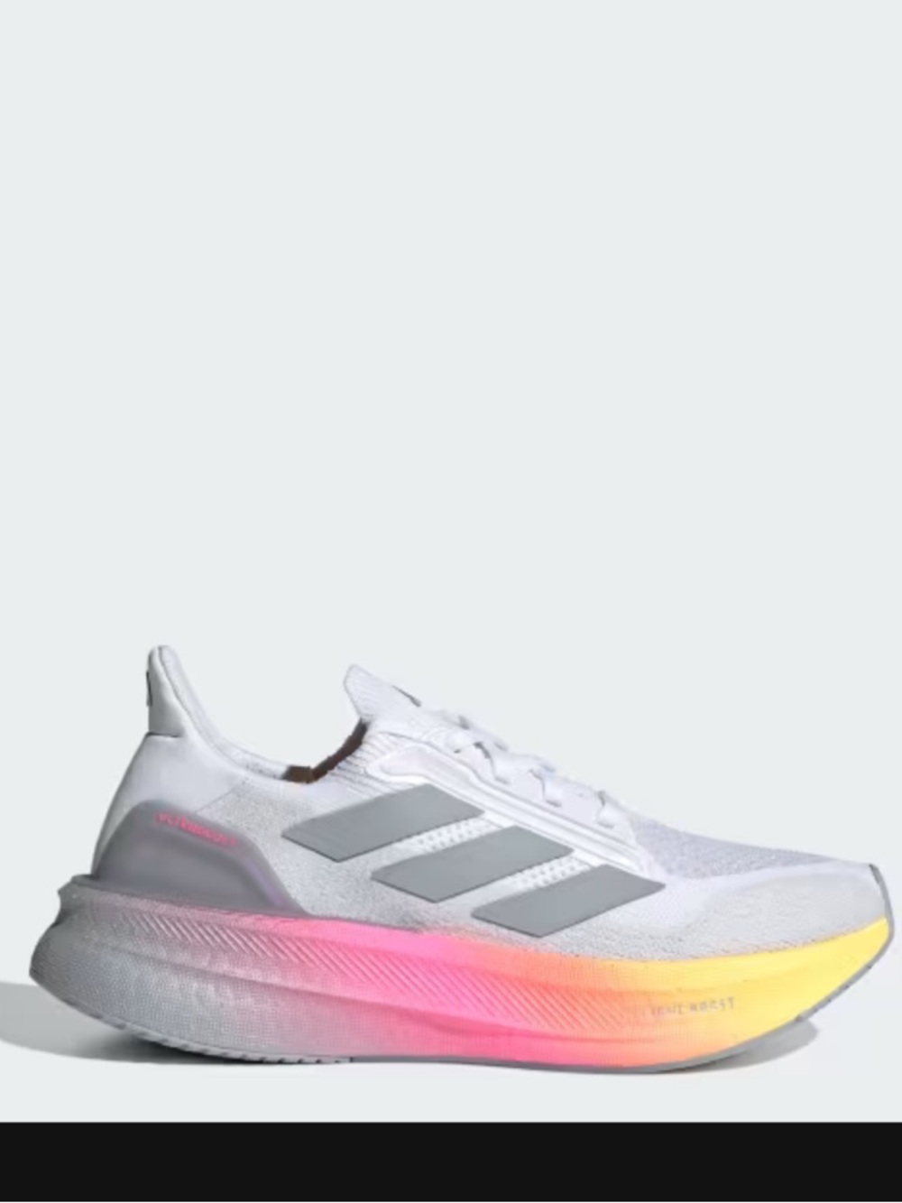 adidas Ultraboost 5x Running Shoes Cloud White / Halo Silver / Lucid Pink